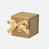 Cube Magnetic Gift Box with Ribbon China Supplier