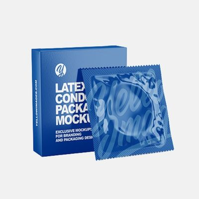 Matte Metallic Condom Box