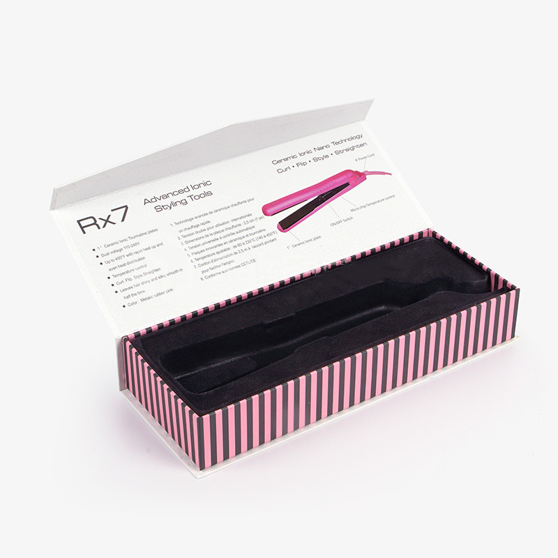 Hair Straightener Iron Packaging Boxes Wholesale