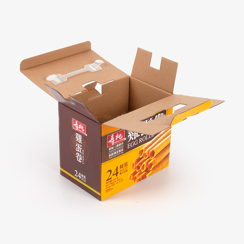 Corrugated Boxes with Plastic Handle