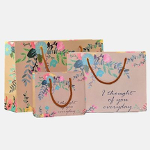 Wholesale Kraft Paper Color Shopping Bag