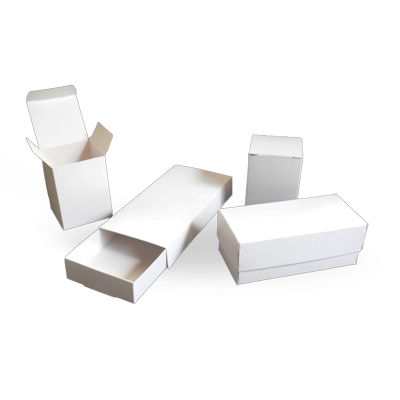 Custom Card White Packaging Boxes