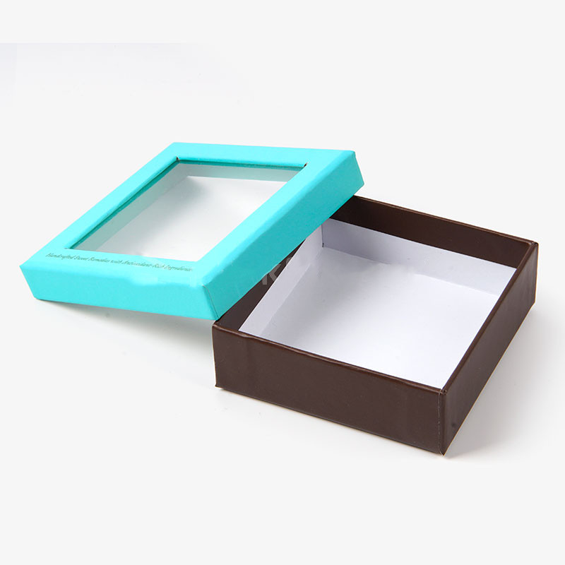 Cardboard Box with Window Lid