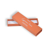 Wholesale Custom Orange Drawer Box with Silver Foil Stamping
