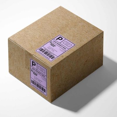 Purple Fanfold Thermal Labels Wholesale