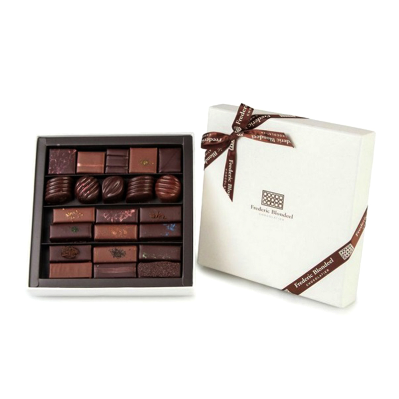 Custom Paper Grids Packaging Chocolate Box