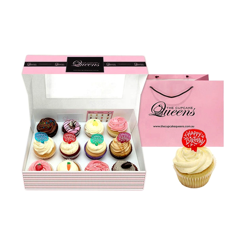 Custom Individual Cupcake Boxes