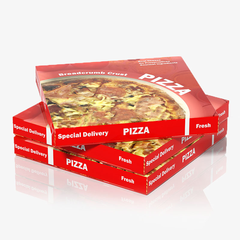 Custom Printed Pizza Boxes - 6 Corner