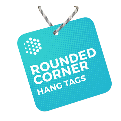 Custom Rounded Corner Hang Tags