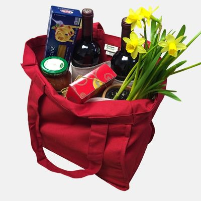 Luxury Reusable Canvas Grocery Bag