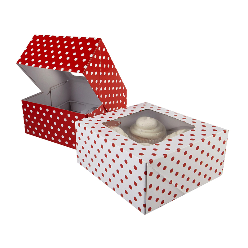 Custom Cup Cake Box in Bulk