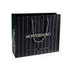 Custom Black White Paper Bag