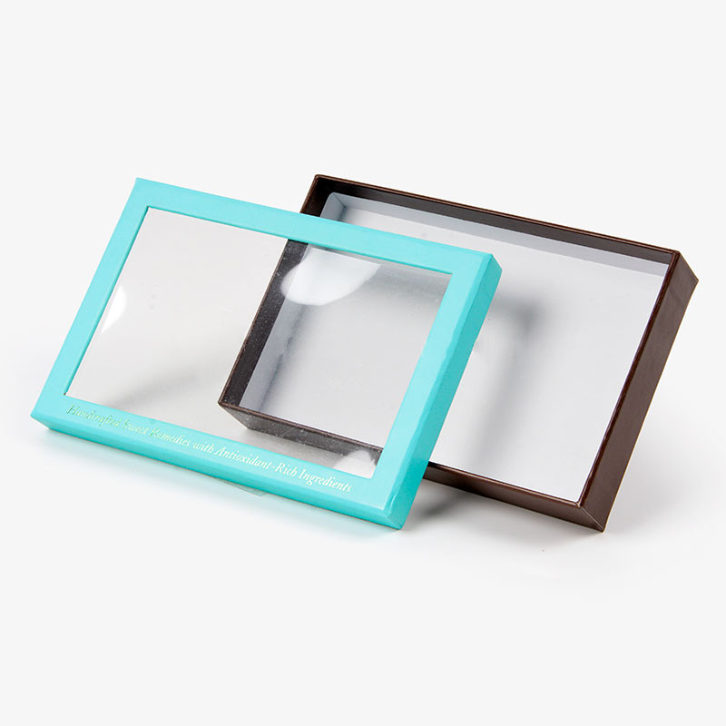 Cardboard Box with Window Lid