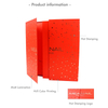 Wholesale Customised Red Tearable Christmas Advent Gift Boxes
