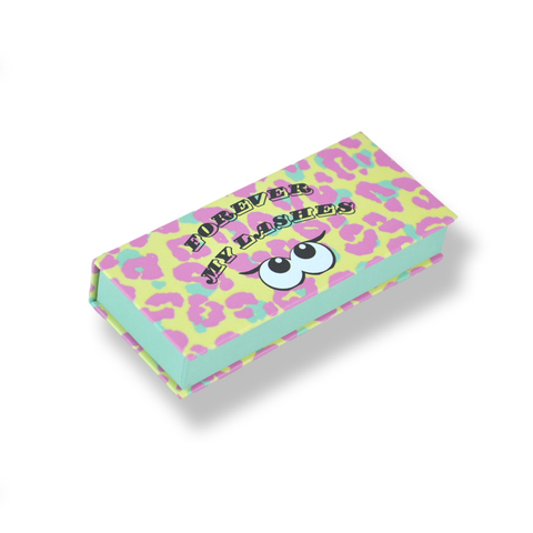 Custom Magnetic Eyelash Book Shape Boxes Packaging Wholesale