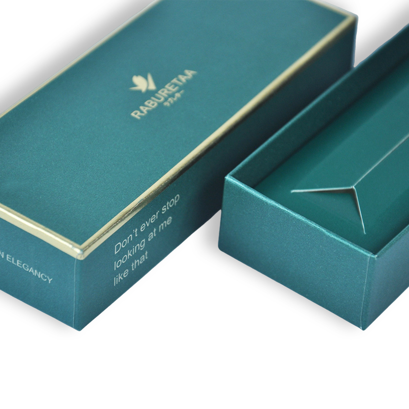 Green Lid And Base Box With Lining