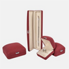 Curved Top Leather Jewelry Packaging Box Wholesale
