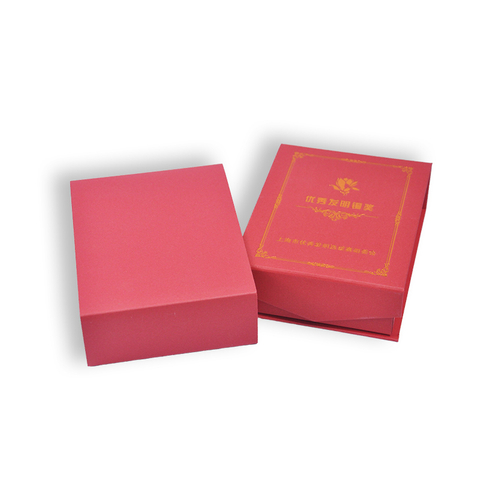 Custom Red Magnetic Gift Box with Insert