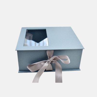 Custom Folding Gift Box with Window