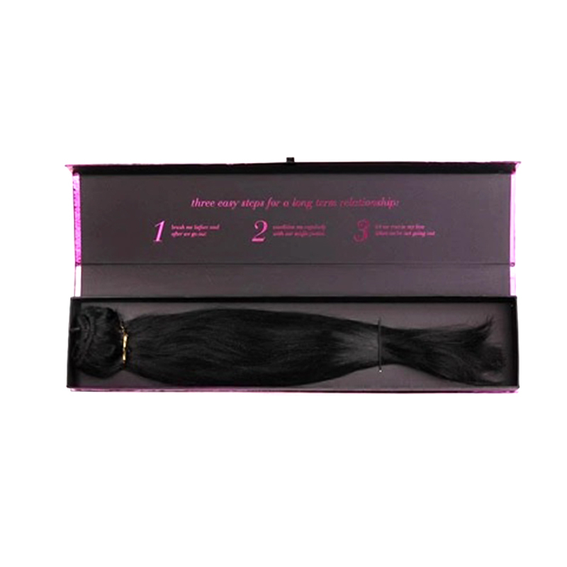 Wholesale Hair Extensions Rigid Luxury Gift Paper Box