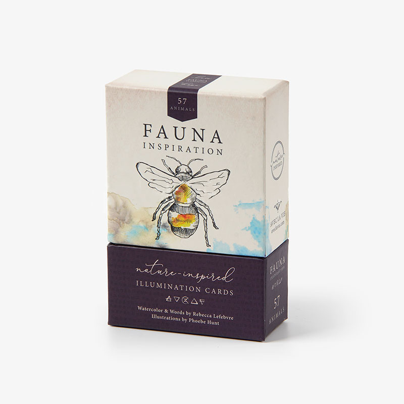 Uncoated Printed Pattern Box with Lid