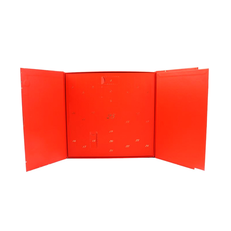 Wholesale Customised Red Tearable Christmas Advent Gift Boxes