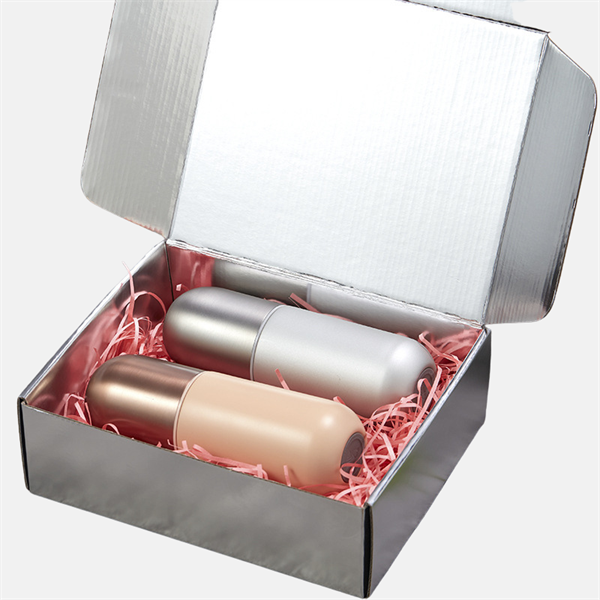 Custom Silver Corrugated Mailer Box Wholesale