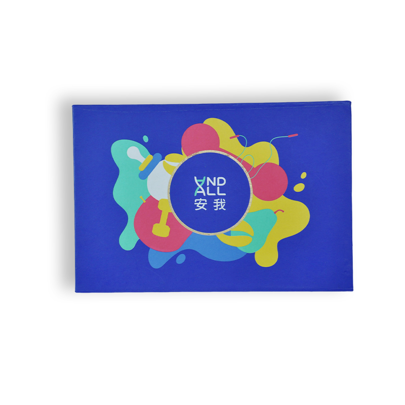 Custom Magnetic Flip-Top Rigid Box with Insert & Double-Sided Printing