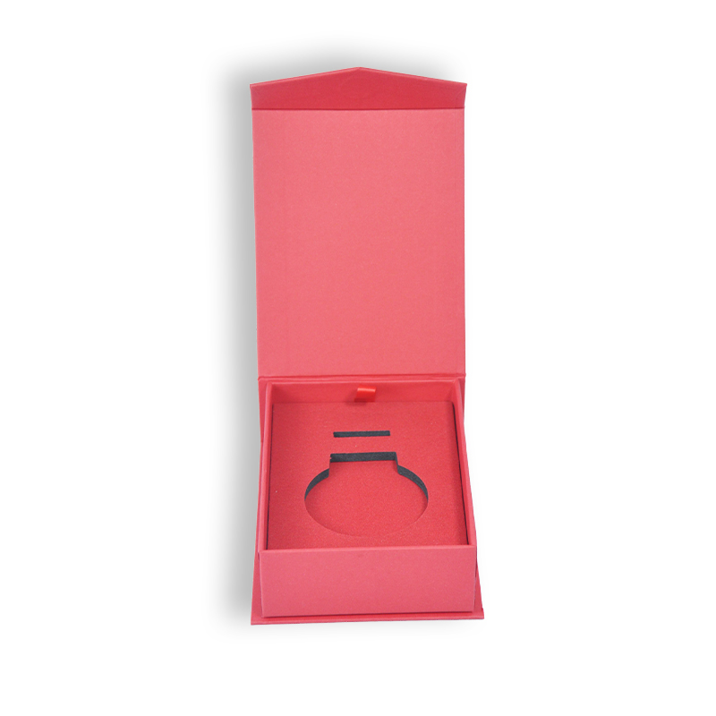 Custom Red Magnetic Gift Box with Insert