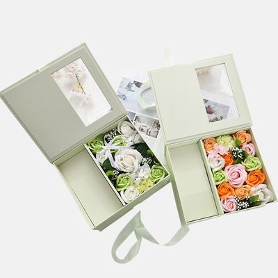 Green Transparent Window Gift Box