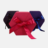Hexagonal Gift Box with Ribbon