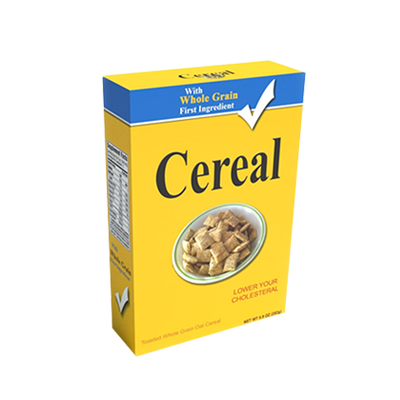 Custom Whole Grain Cereal Boxes
