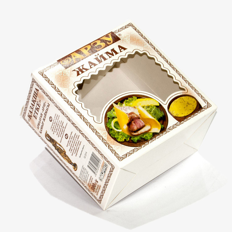 Salad Packaging Boxes with Window