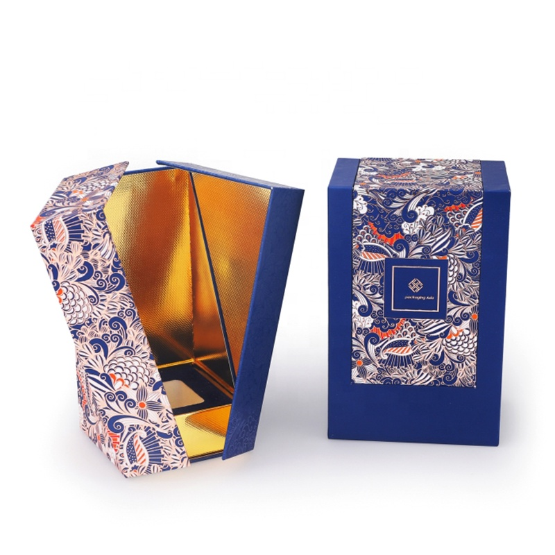 Custom Red Wine Luxury Rigid Boxes