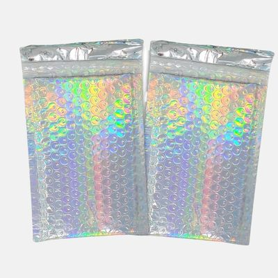 Glitter Metallic Foil Bubble Mailer Bags