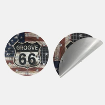 New Coated Paper Custom Stickers
