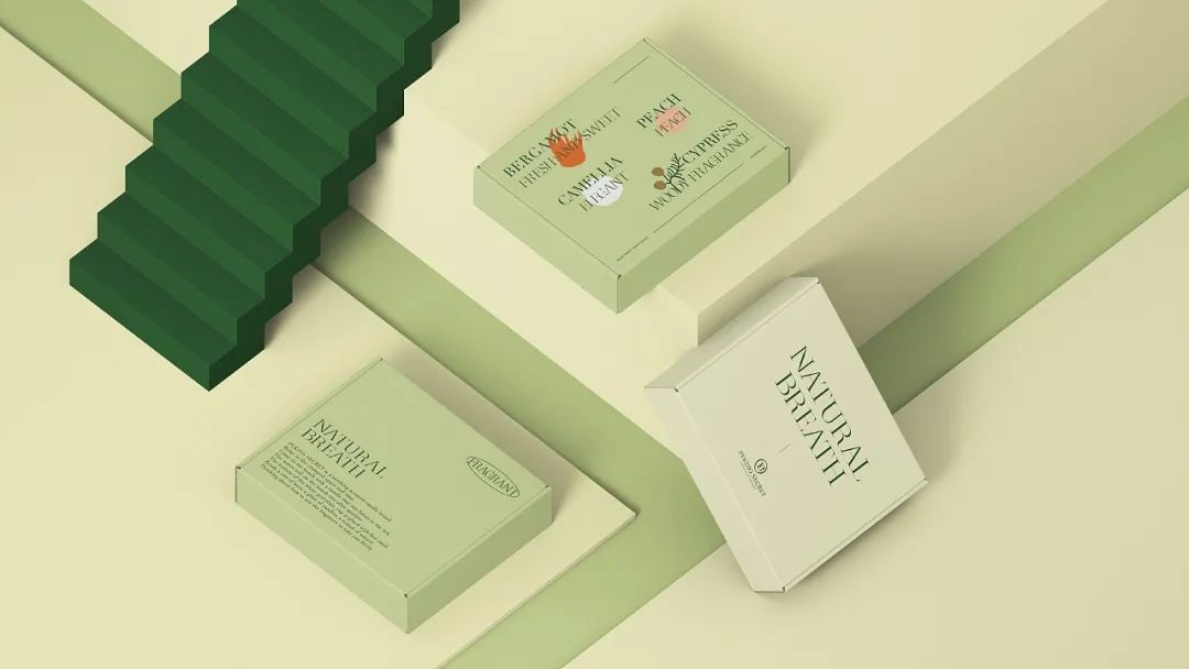 Packaging of aromatherapy and perfume