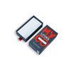 Custom Spot UV Drawer Boxes with Ribbon Handle Supplier