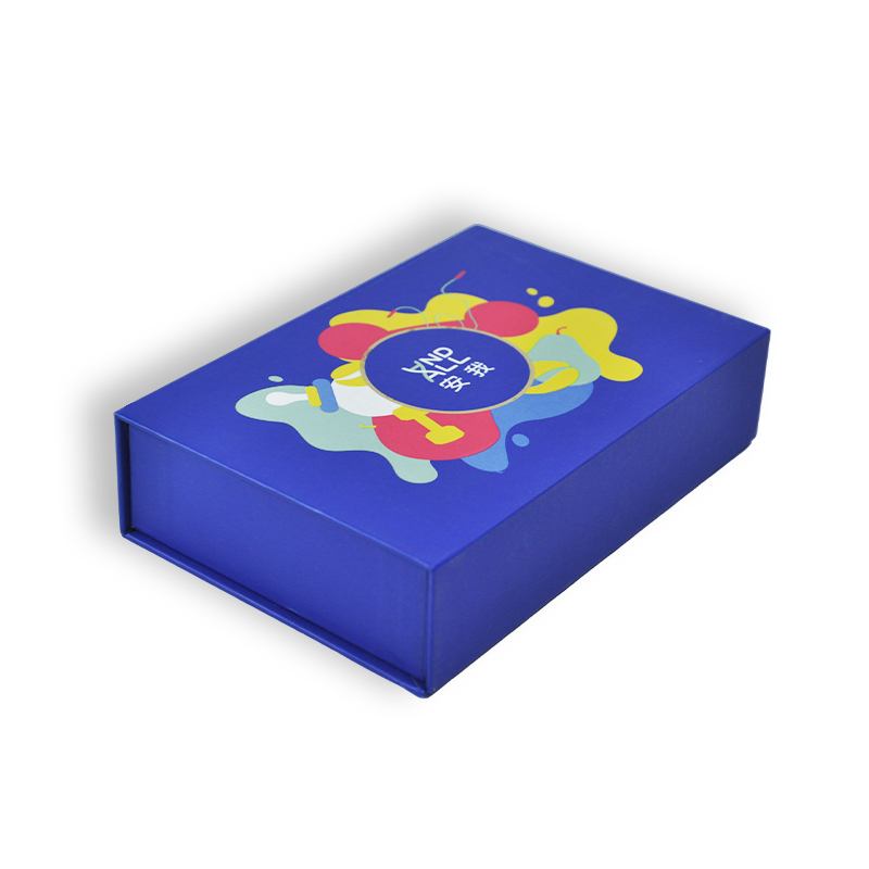 Custom Magnetic Flip-Top Rigid Box with Insert & Double-Sided Printing