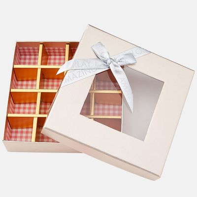 Custom Square Window Chocolate Box