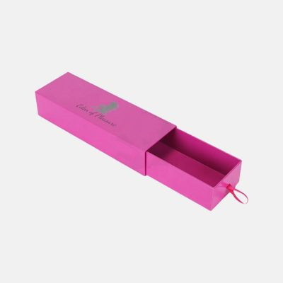 Pink Hair Extension Drawer Gift Box