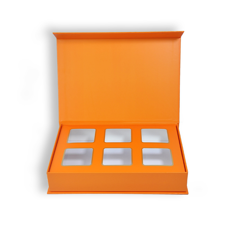 Custom Magnetic Flip-top Rigid Box with Cardboard Lining