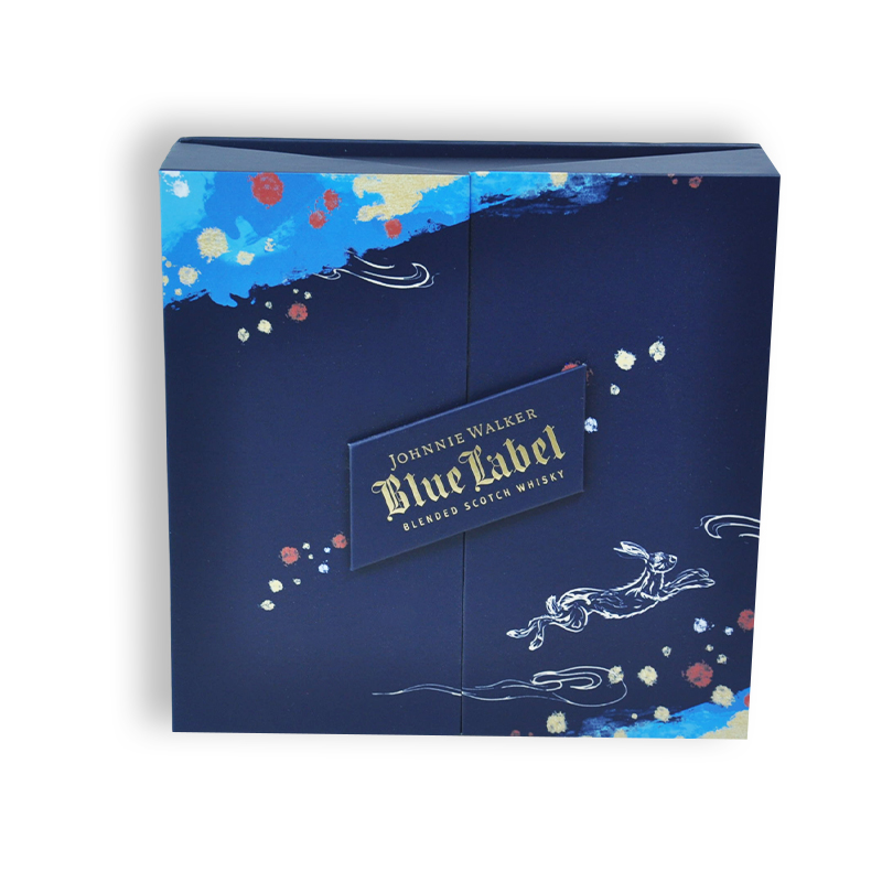 Wholesale Custom Double Door Rigid Box With Lining 