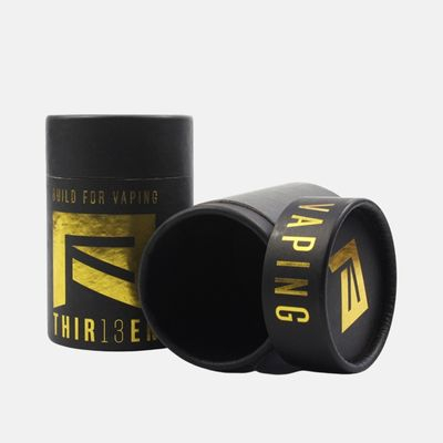 Black Round Boxes with Lids