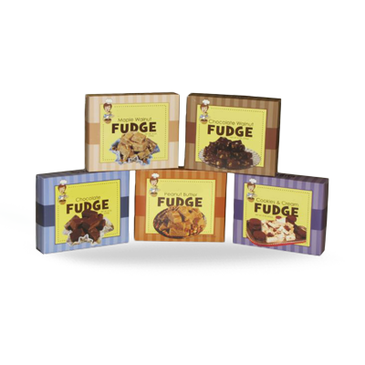Custom Printed Fudge Packaging Boxes