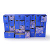 Custom Blue Christmas Advent 24 Calendar Box