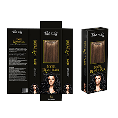 Custom Window Hair Extension Boxes