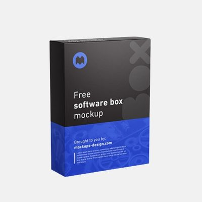 Custom Software Boxes Packaging