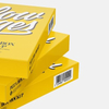 Yellow Pizza Box Free Design Wholesale