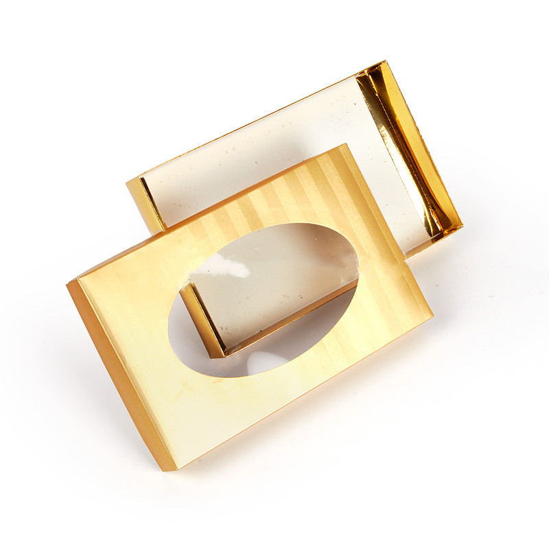 Gold Foil Boxes with Lids